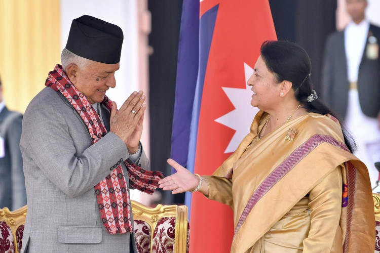 शीतल निवासमा शपथ, स्वागत र बिदाइ [तस्बिरहरु]